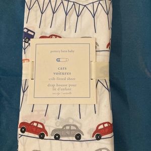 Pottery Barn Kids Fitted Crib Sheet - Landon